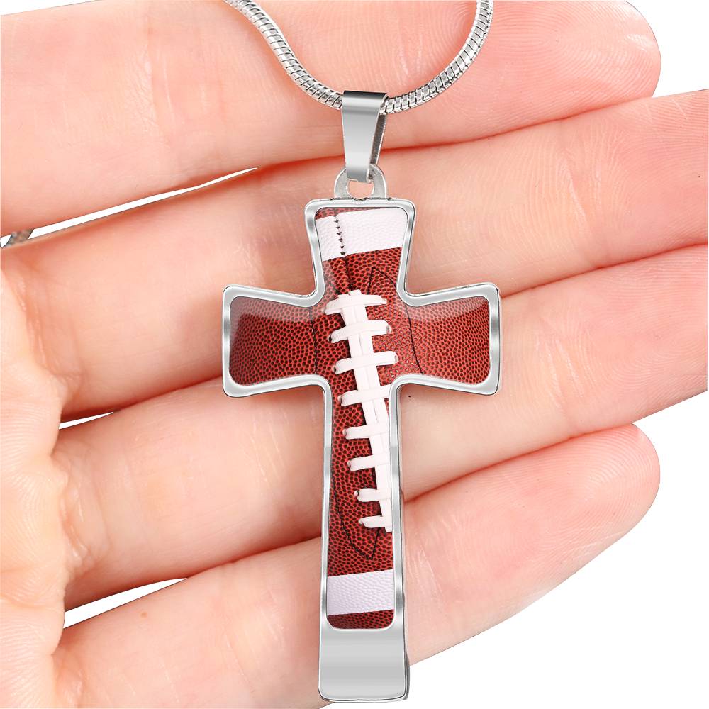 Football Necklace Antique Copper – Forgiven Jewelry